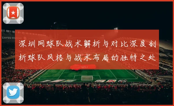 深圳网球队战术解析与对比深度剖析球队风格与战术布局的独特之处